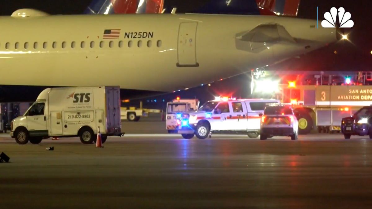 Delta plane engine ‘ingested’ an airport worker in Texas