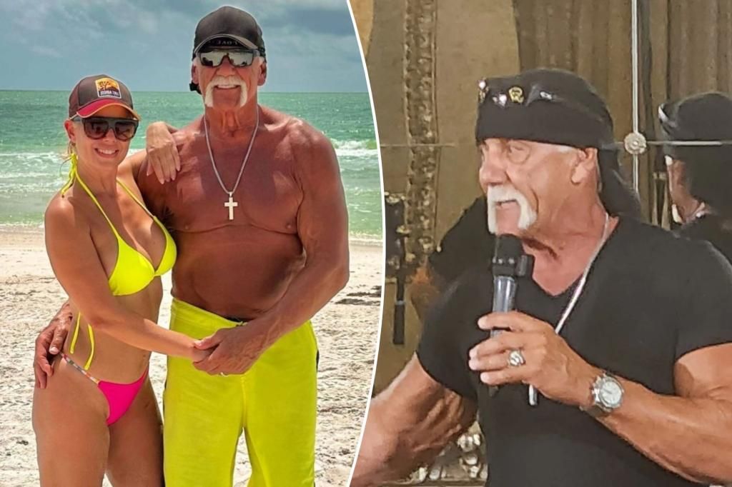 Hulk Hogan announces he's engaged to yoga instructor at her best friend's own wedding