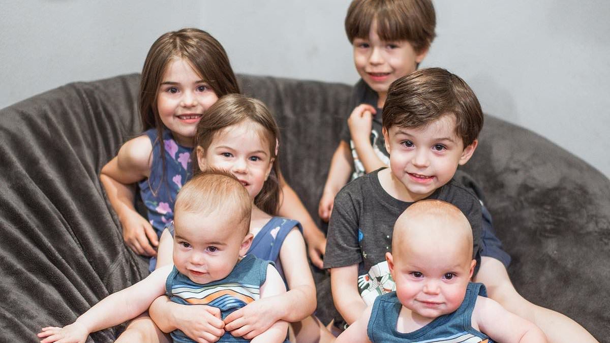 Mother who had THREE sets of twins in five years lifts the lid on the realities of raising six children, from doing four loads of laundry a day to not being able to go grocery shopping in person