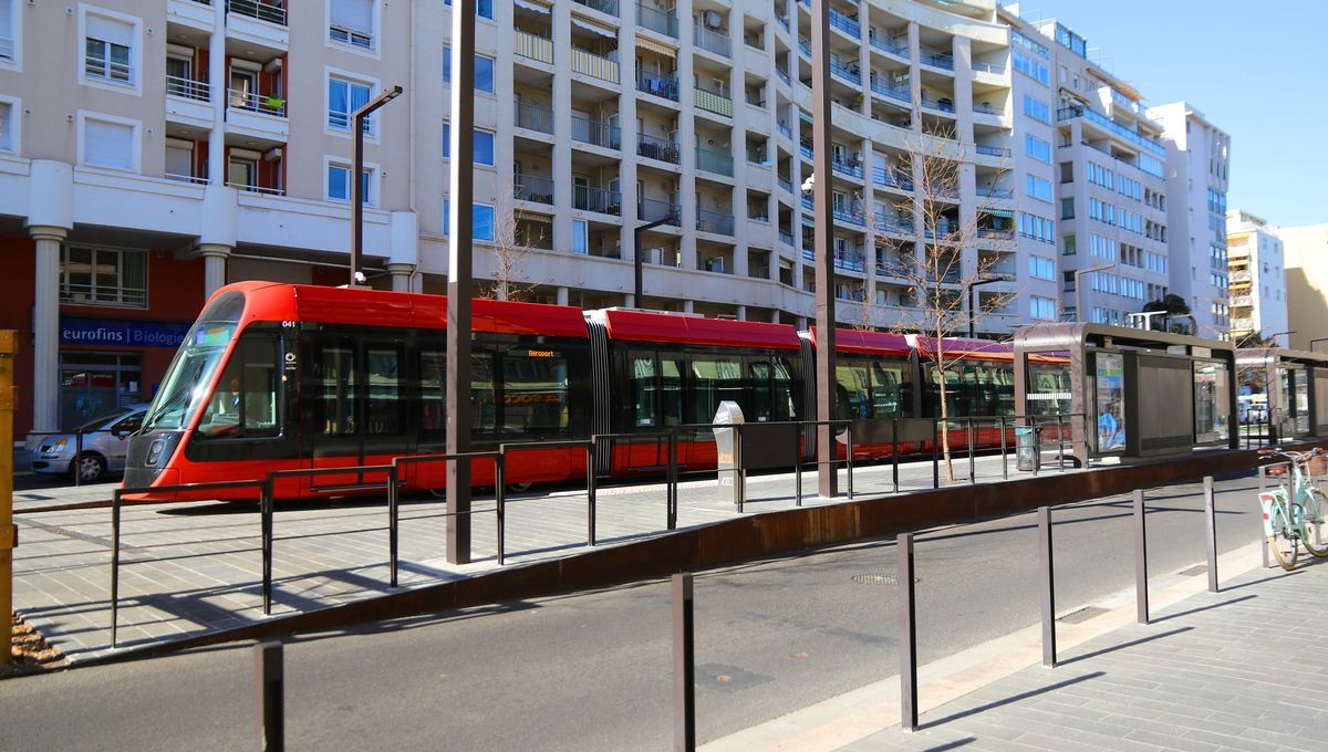 Un piéton fauché par le tramway à Nice