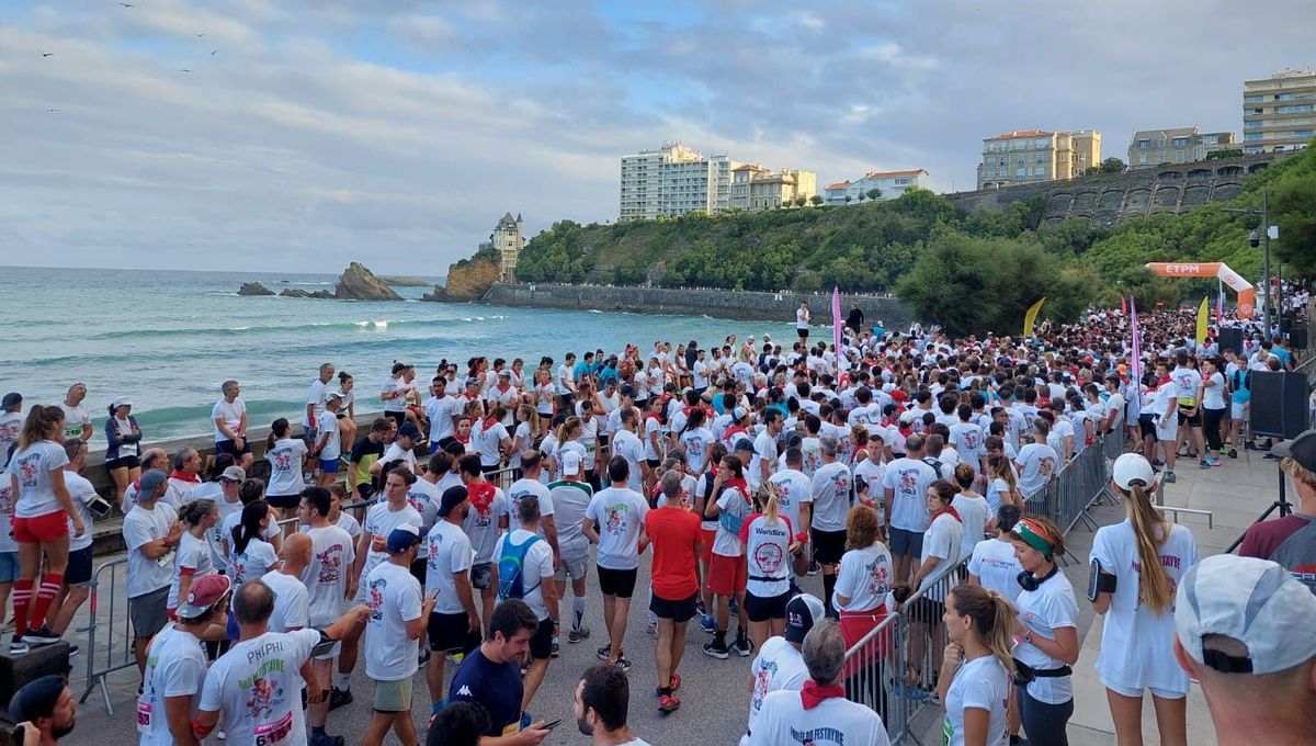 EN IMAGES - Fêtes de Bayonne : record de participation pour la foulée du Festayre