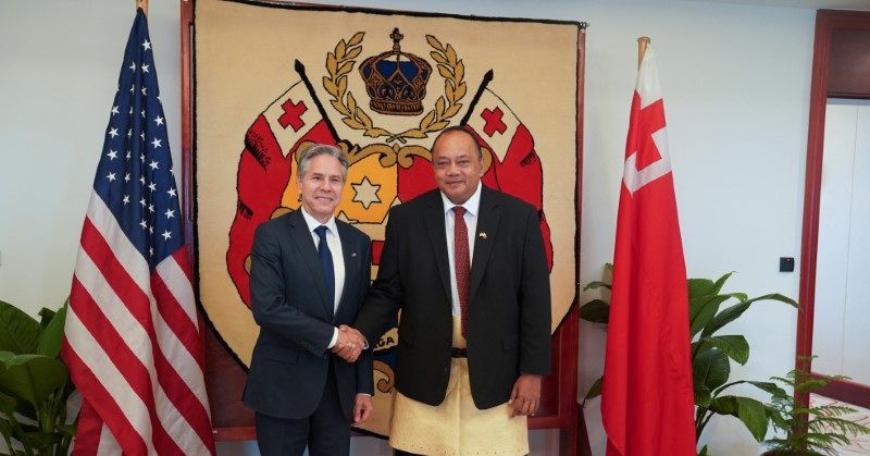 Blinken criticises China's 'problematic behaviour' during visit to Tonga