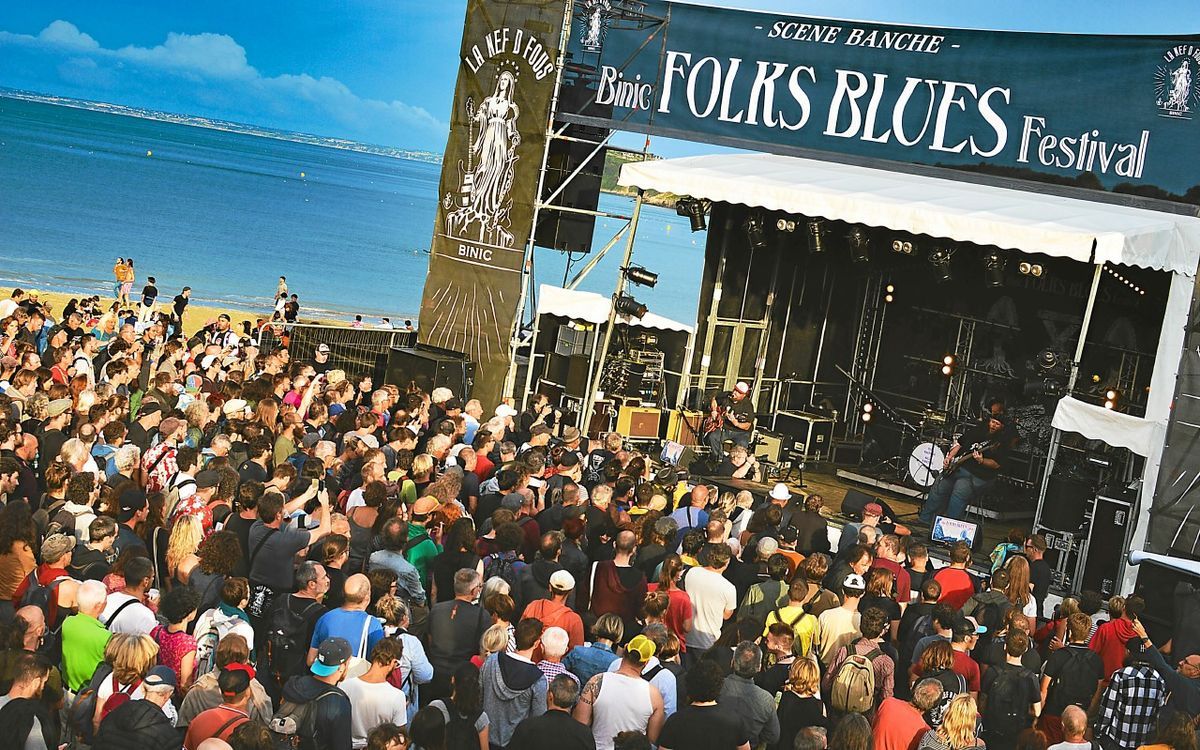 Binic Folks Blues festival offre 4 000 places aux habitants de la commune qui accueille l’événement