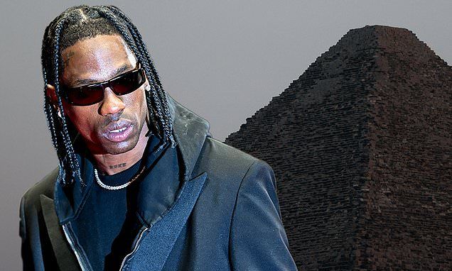 Travis Scott's Egypt pyramids concert CANCELLED: Live Nation axes show due to 'complex production issues' days after insisting show WOULD go ahead amid musicians' union furore