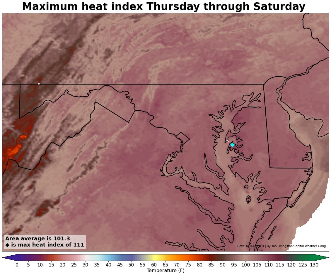 Washington could hit 100 for first time in 7 years amid heat wave