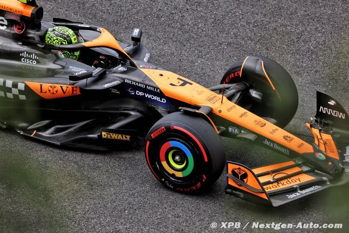 Belgique, EL2 : Norris et McLaren F1 se placent en tête