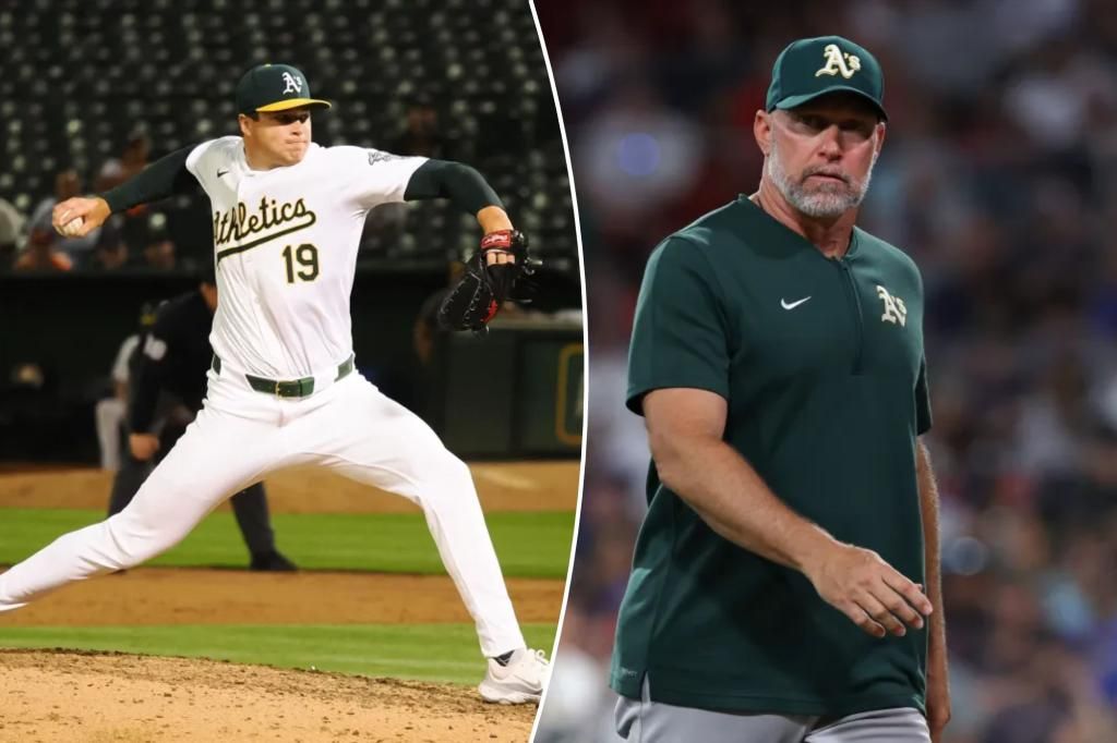 Mark Kotsay calls out Mason Miller's agent after A's closer breaks pinky