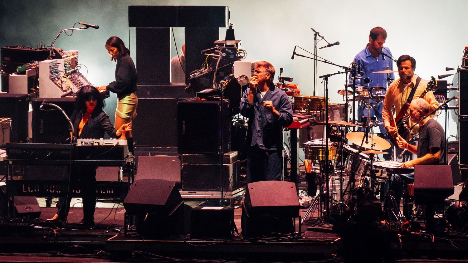 LCD Soundsystem a refermé l'édition 2024 de Rock en Seine avec un show électrisant