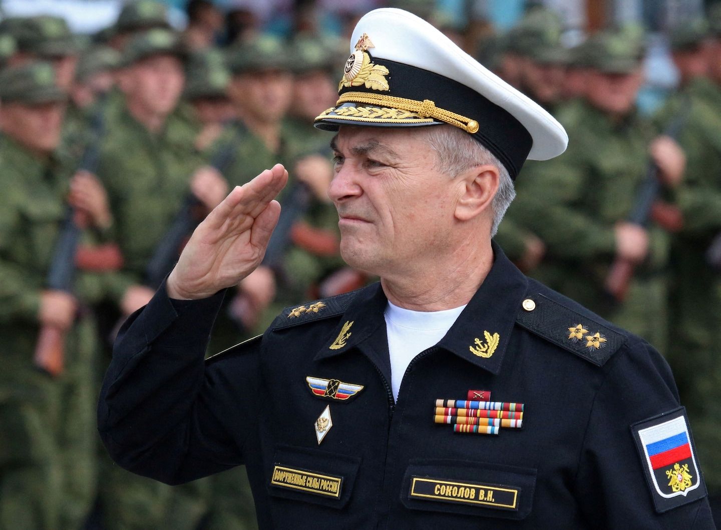 Kyiv says it killed Russian admiral. Moscow says he’s taking video calls.