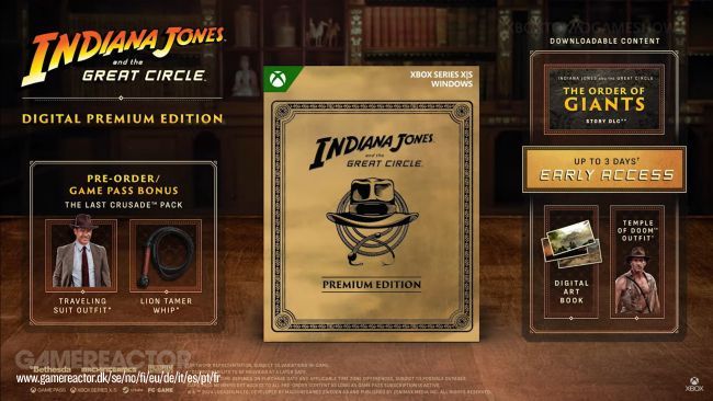 Indiana Jones and the Great Circle 在 2024 年東京電玩展 Xbox Broadcast 中展示新玩法