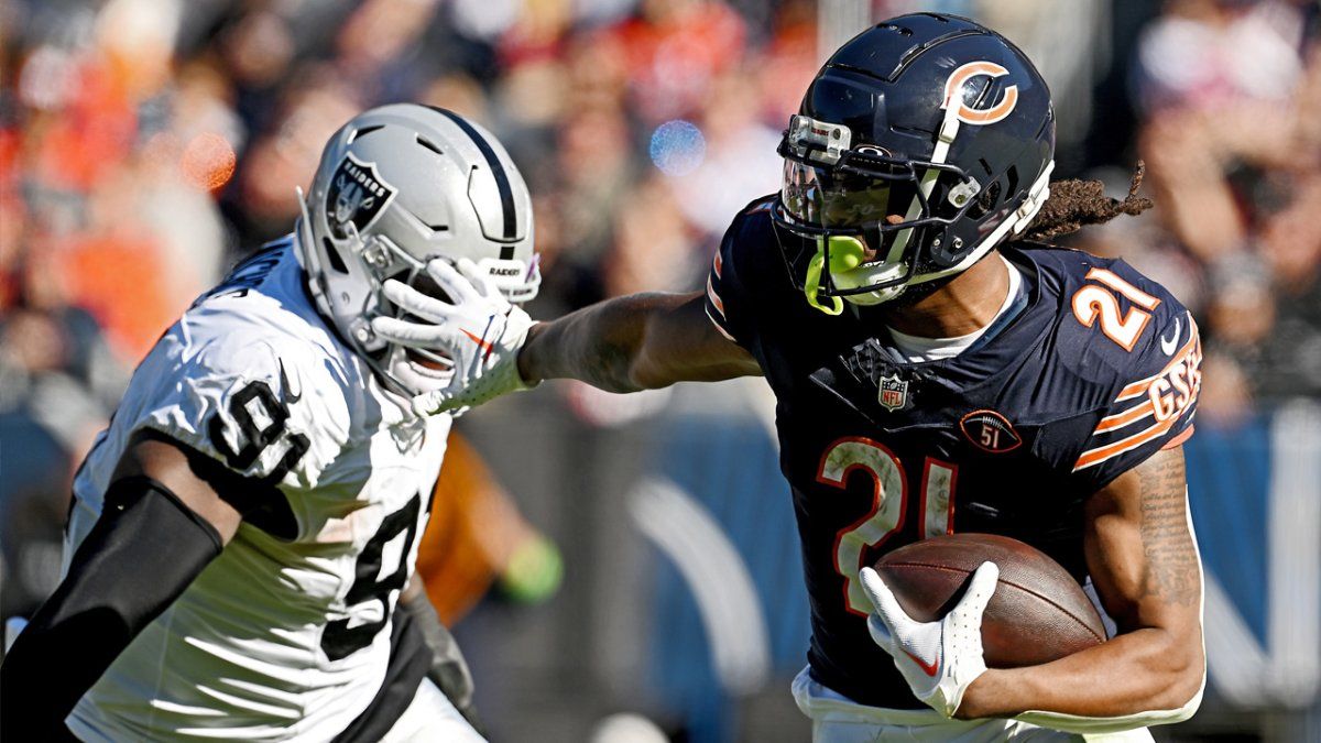 D’Onta Foreman should remain Bears’ lead back even if Roschon Johnson returns