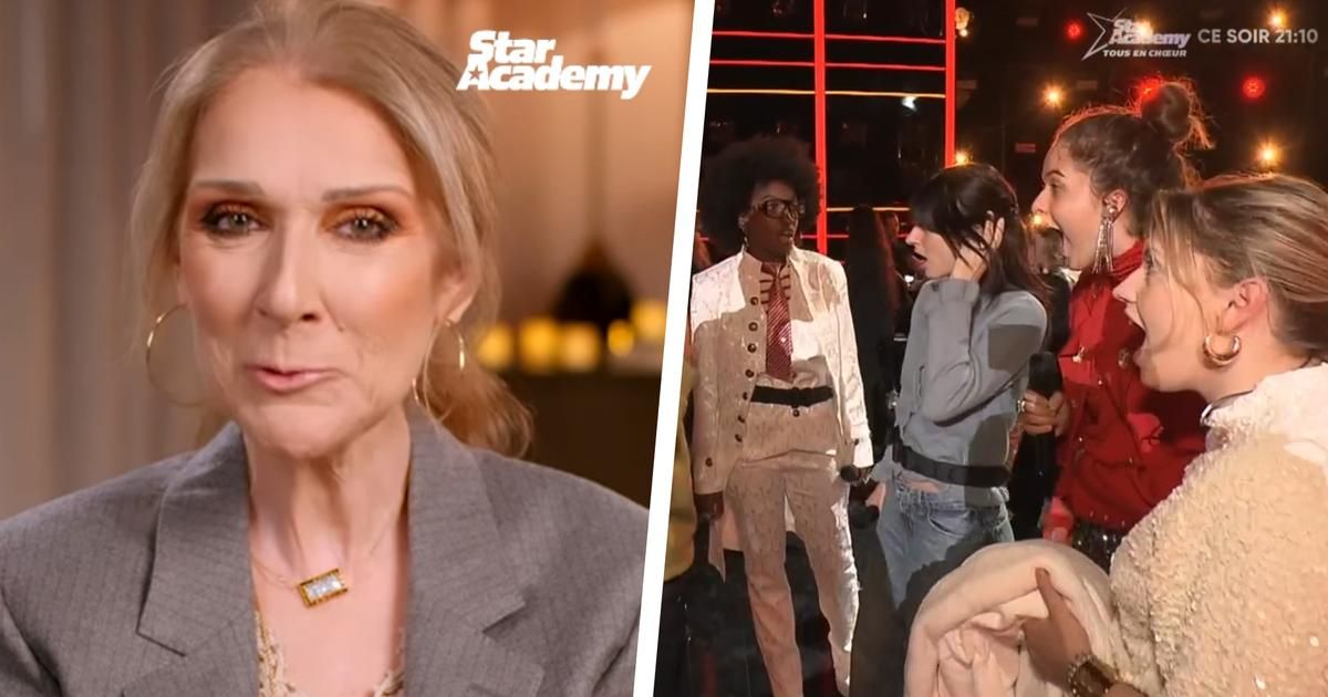 "Il faut ce duo", "chapeau !" : un message de Céline Dion aux élèves de la "Star Academy" affole les internautes