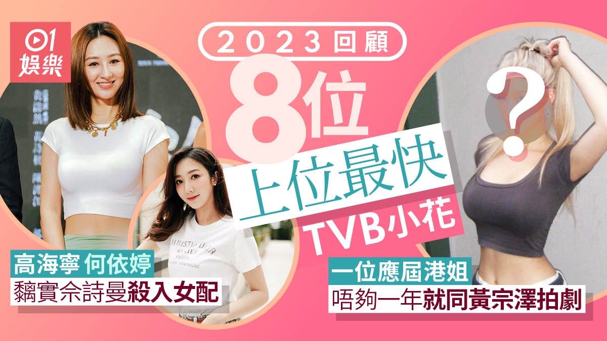 2023回顧｜數8位火速上位TVB小花 高Ling何依婷靠佘詩曼殺入女配