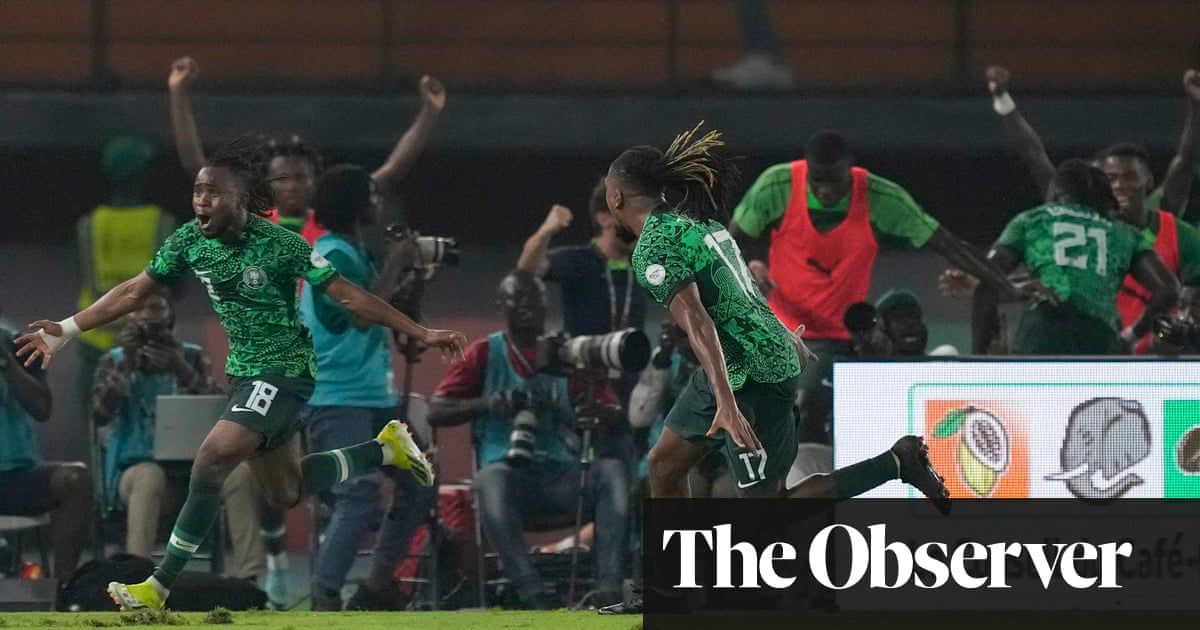 Nigeria soar into Afcon quarter-finals as Lookman vanquishes Cameroon