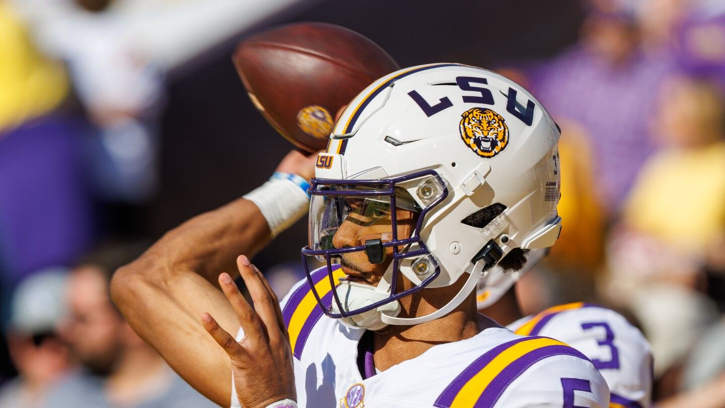 Jayden Daniels drew a large crowd of NFL talent evaluators to LSU's Pro Day