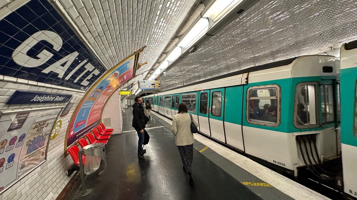 Paris : mort de deux personnes percutées par une rame de métro à la station Gaîté