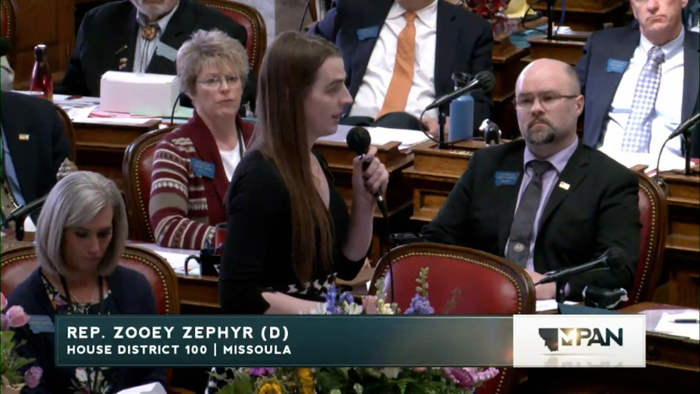 Who is Zoeey Zephyr, Montana transgender lawmaker banned from House?