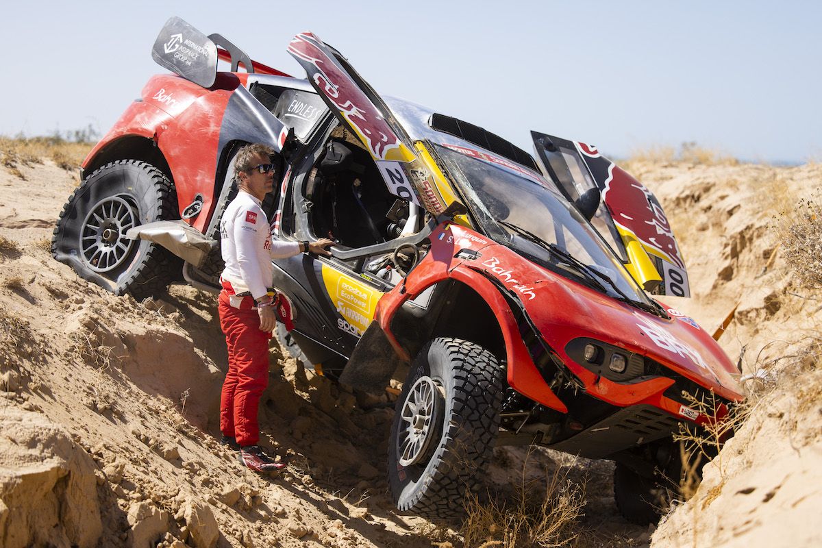 Sébastien Loeb abandonne le Sonora Rally, Lurquin blessé