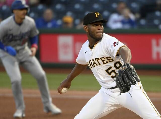 Jason Delay's RBIs, Roansy Contreras' 2-hitter help Pirates beat Dodgers