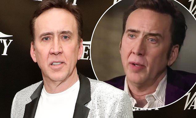 Nicolas Cage reveals he took 'crummy' movie roles to get out of debt