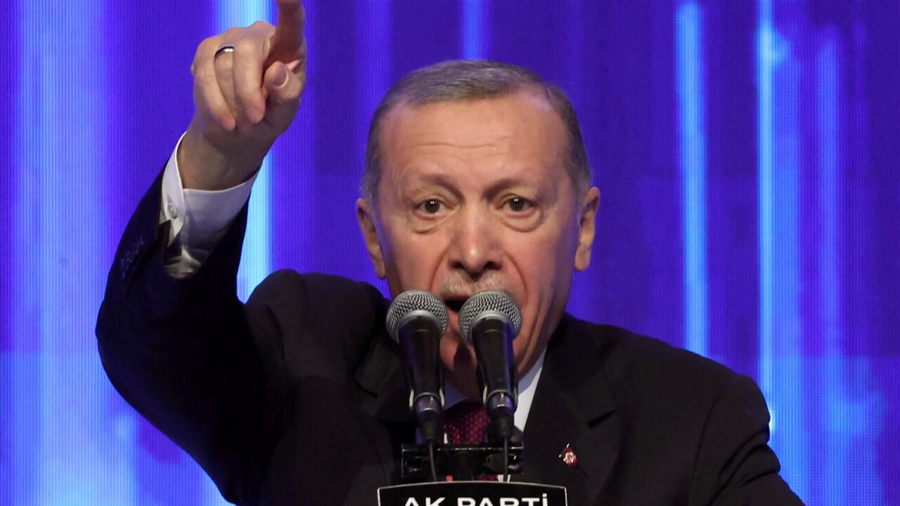 Ailing Erdogan tries to project health by video link