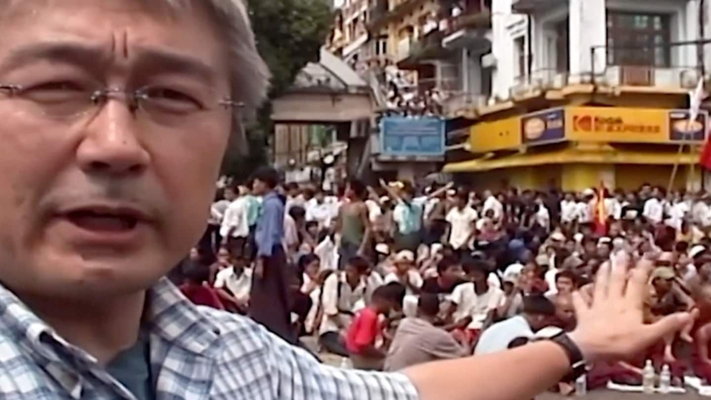 Kenji Nagai’s last images emerge after 2007 Myanmar killing