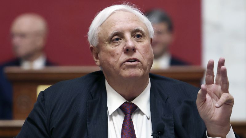 West Virginia Gov. Jim Justice files for US Senate