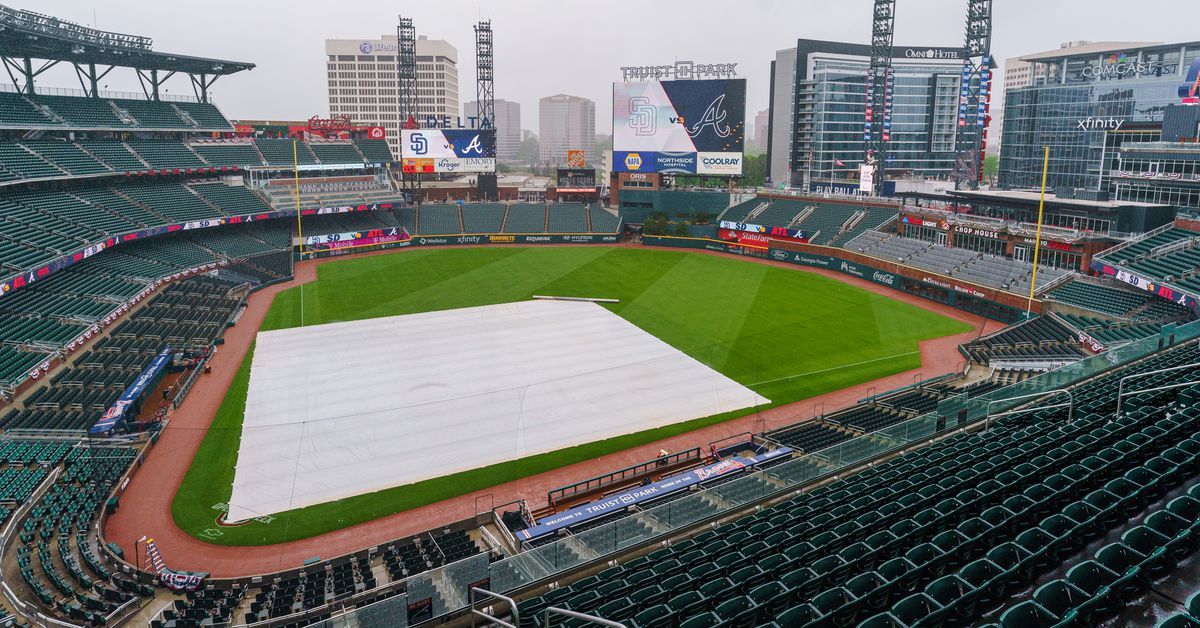 Braves, Marlins will resume at 4:05 p.m.