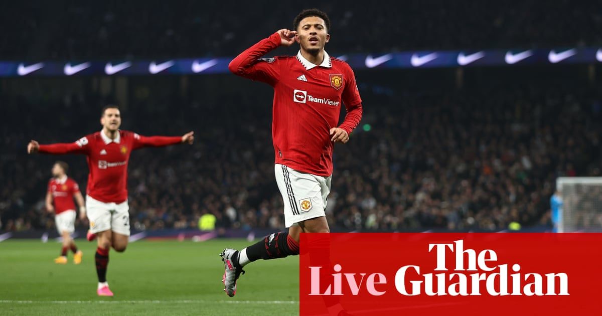 Tottenham Hotspur v Manchester United: Premier League - live