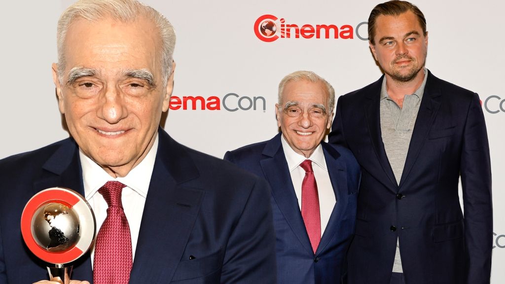 Martin Scorsese And Leonardo DiCaprio At CinemaCon