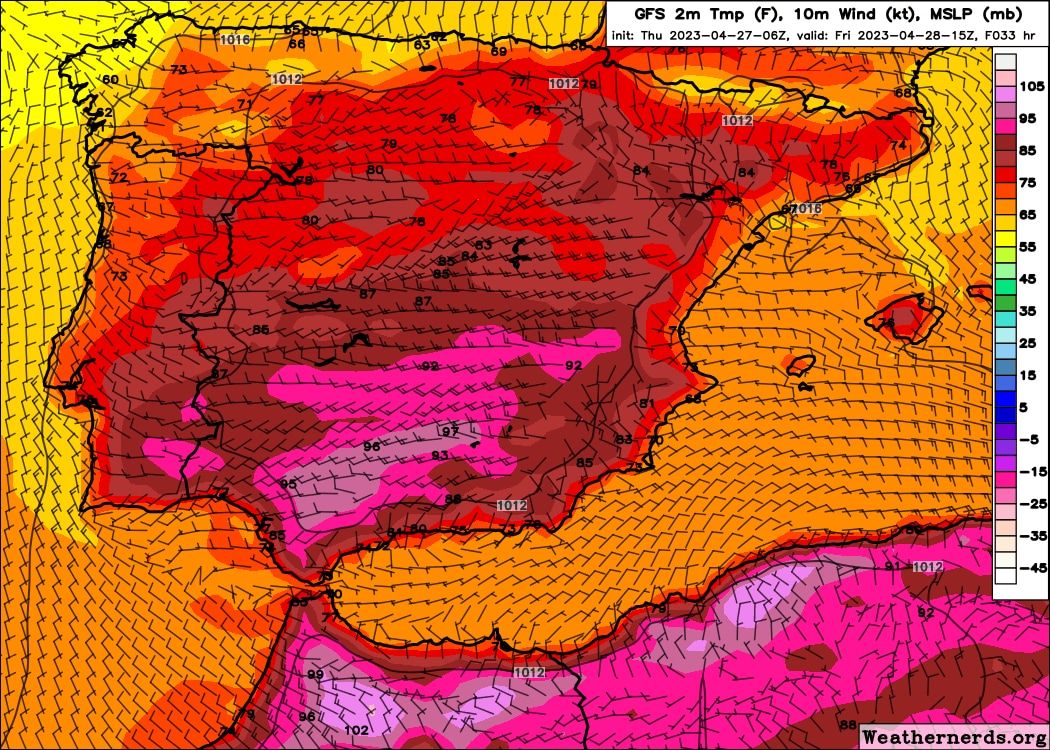 Summerlike heat is baking Southern Europe as April records fall