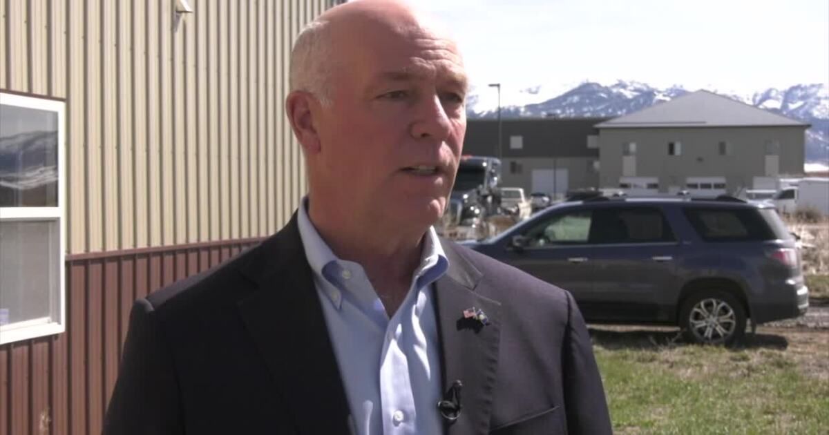 Gianforte addresses son's efforts to lobby against transgender legislation