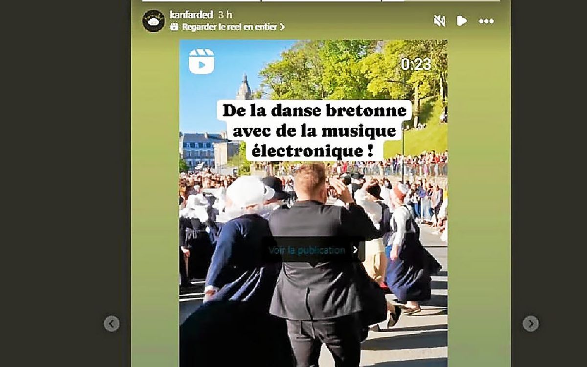 Danse bretonne et musique électro : la vidéo du cercle celtique de Saint-Évarzec dépasse le million de vues !