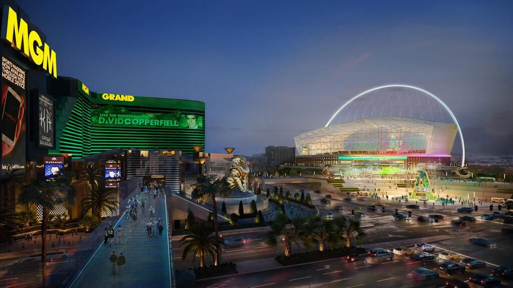 A’s share Las Vegas ballpark renderings; public funds capped at $380M