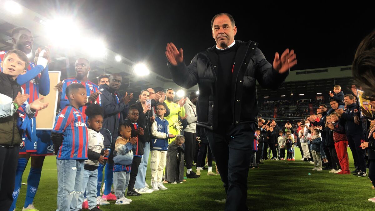 Après avoir remis le SM Caen sur de bons rails, l’entraîneur Stéphane Moulin s’en va à contrecœur