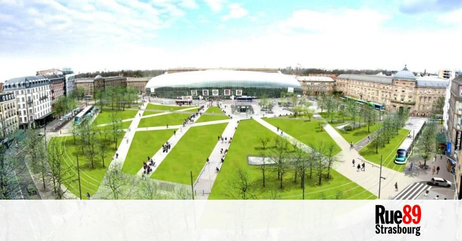 Ouverture à 360 degrés, fin de la voiture… Le futur de la gare de Strasbourg dévoilé