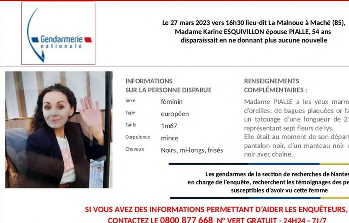 Disparition de Karine Esquivillon : Deux mois de mystère et toujours aucun signe de vie