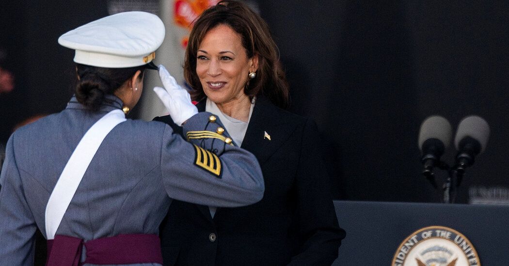 At West Point Commencement, Kamala Harris Says Military’s Strength Lies in Diversity