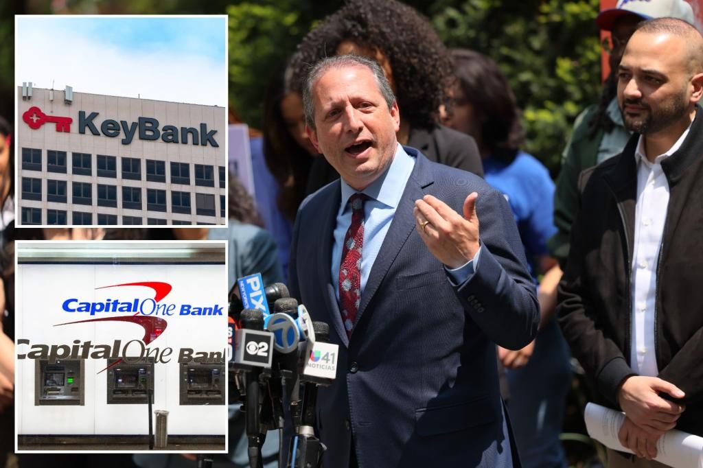 Brad Lander freezing NYC deposits at Capital One, KeyBank