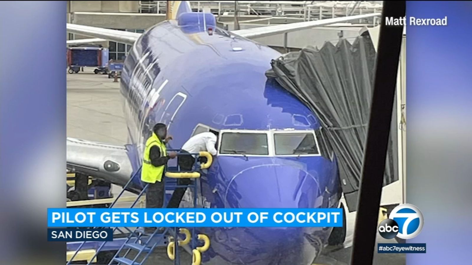 Southwest pilot gets locked out of cockpit, climbs through window before flight