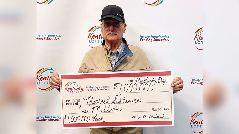 A Kentucky man ran out of fuel. His gas station stop netted him a $1 million jackpot win