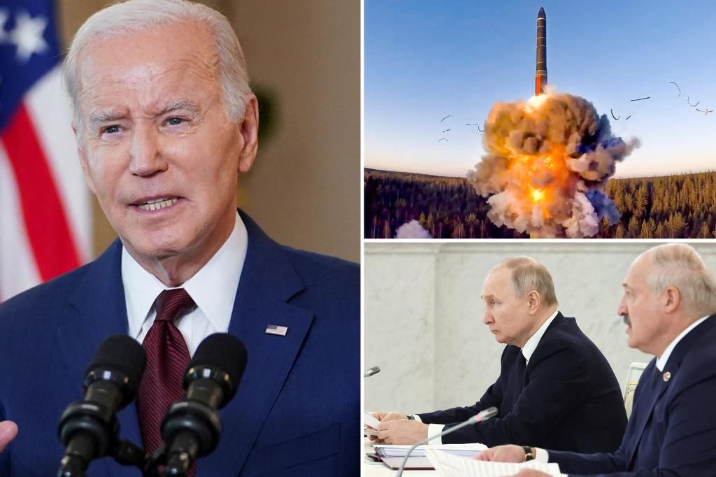 Russia brushes off Biden criticism over nukes in Belarus