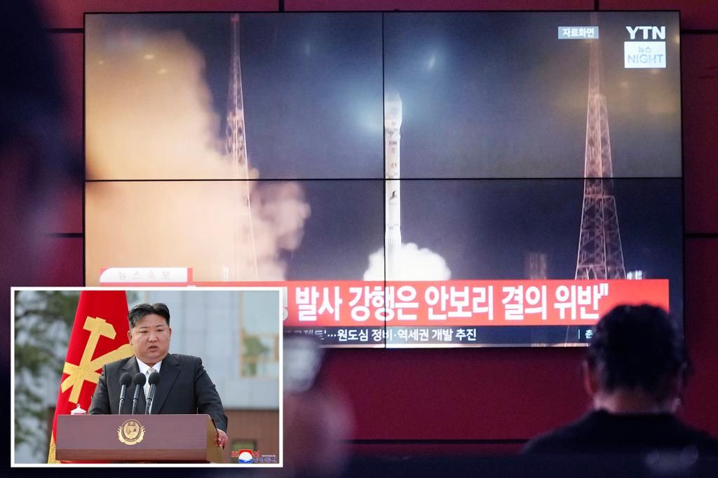 North Korean spy satellite explodes mid-air after launch