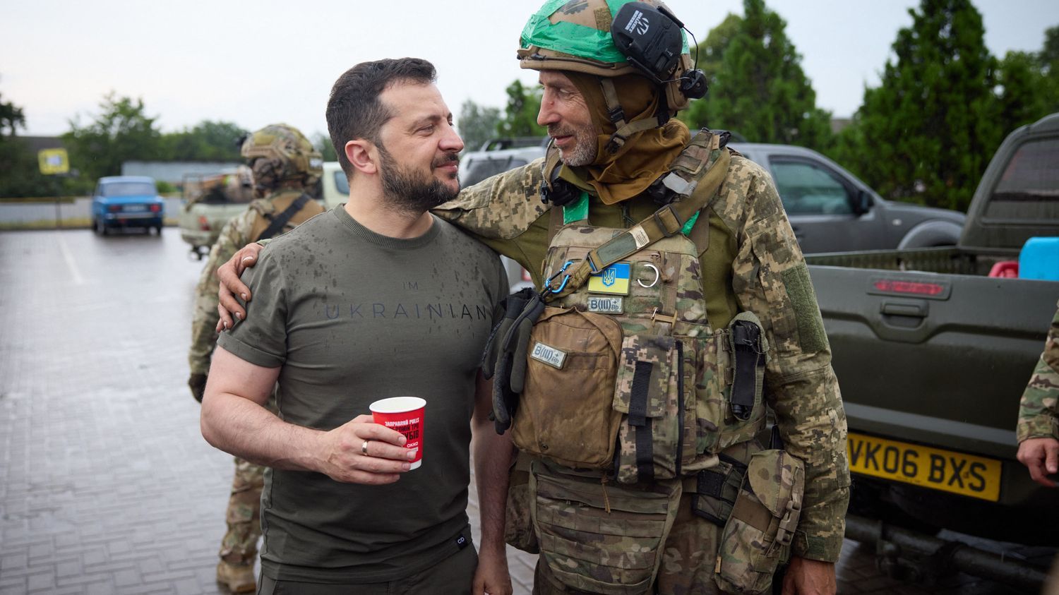 "Nos soldats ont progressé dans toutes les zones", affirme Volodymyr Zelensky