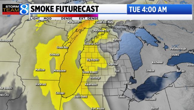 Worst wildfire smoke of the season drops air quality to ‘unhealthy levels’