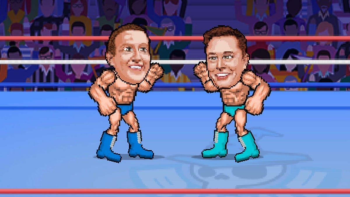 Mark Zuckerberg and Elon Musk Actually Fight In This Free Game