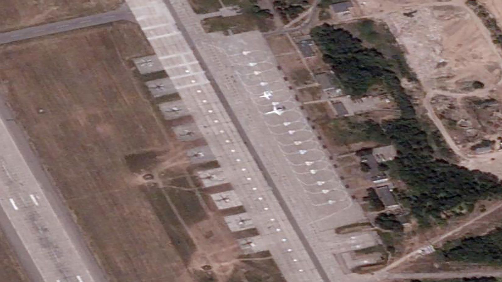 Exclusive: 2 planes linked to Prigozhin seen at Belarusian airbase in satellite image