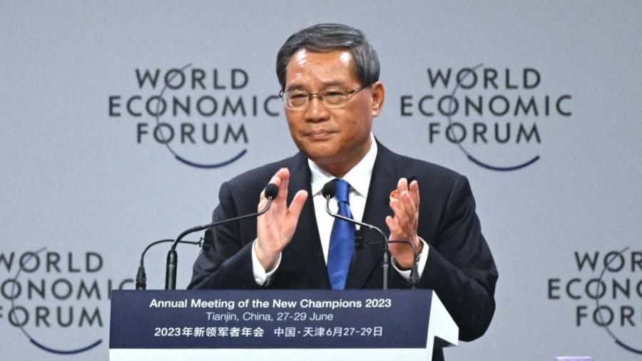 China’s premier criticises west’s de-risking drive at ‘Summer Davos’