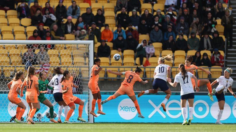 USA and Netherlands tie in closely-matched Women's World Cup match