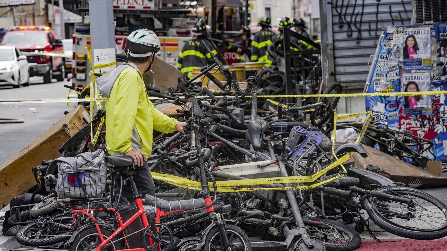 As e-bikes proliferate, so do deadly fires blamed on exploding batteries